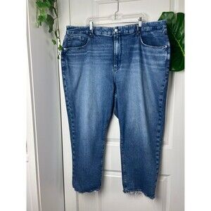 good american jeans plus size 24w style#GIVOC235T indigo260